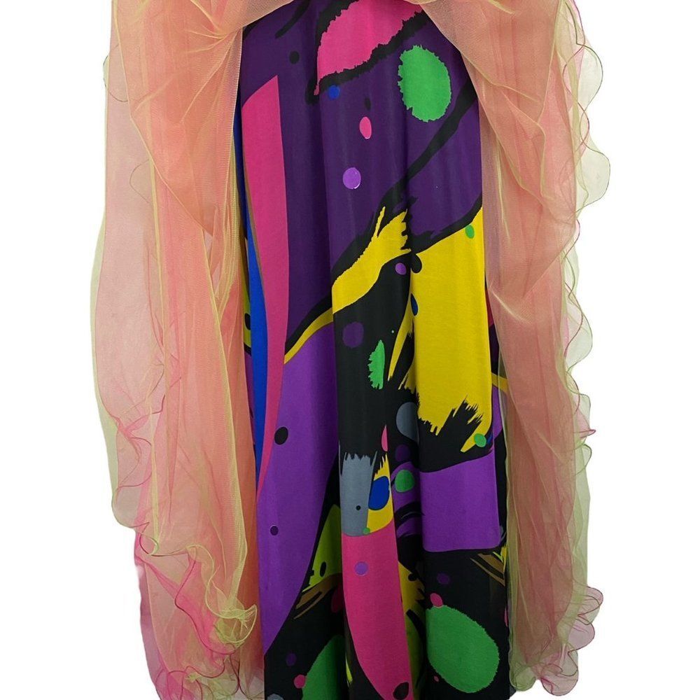 Partytime Womens Formal Maxi Dress | 6 | Sequin Jeweled | Prom Dance - Picture 6 of 14